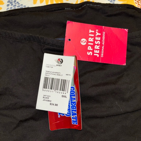 Temple university tube crop top - Picture 3 of 3